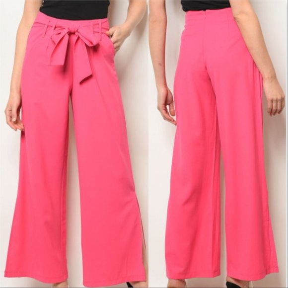 Pants - PINK TIE PANTS